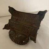 Old brass mail holder