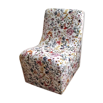 Restored vintage low chair