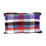 Recycled Berber blanket cushion - unique piece