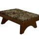 Vintage footstool 60's minimal stool low model