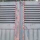Pair of shutters oak parts with louvers 201,5x106cm