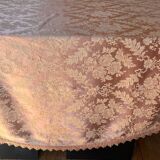 Nappe en soie damasse 19th