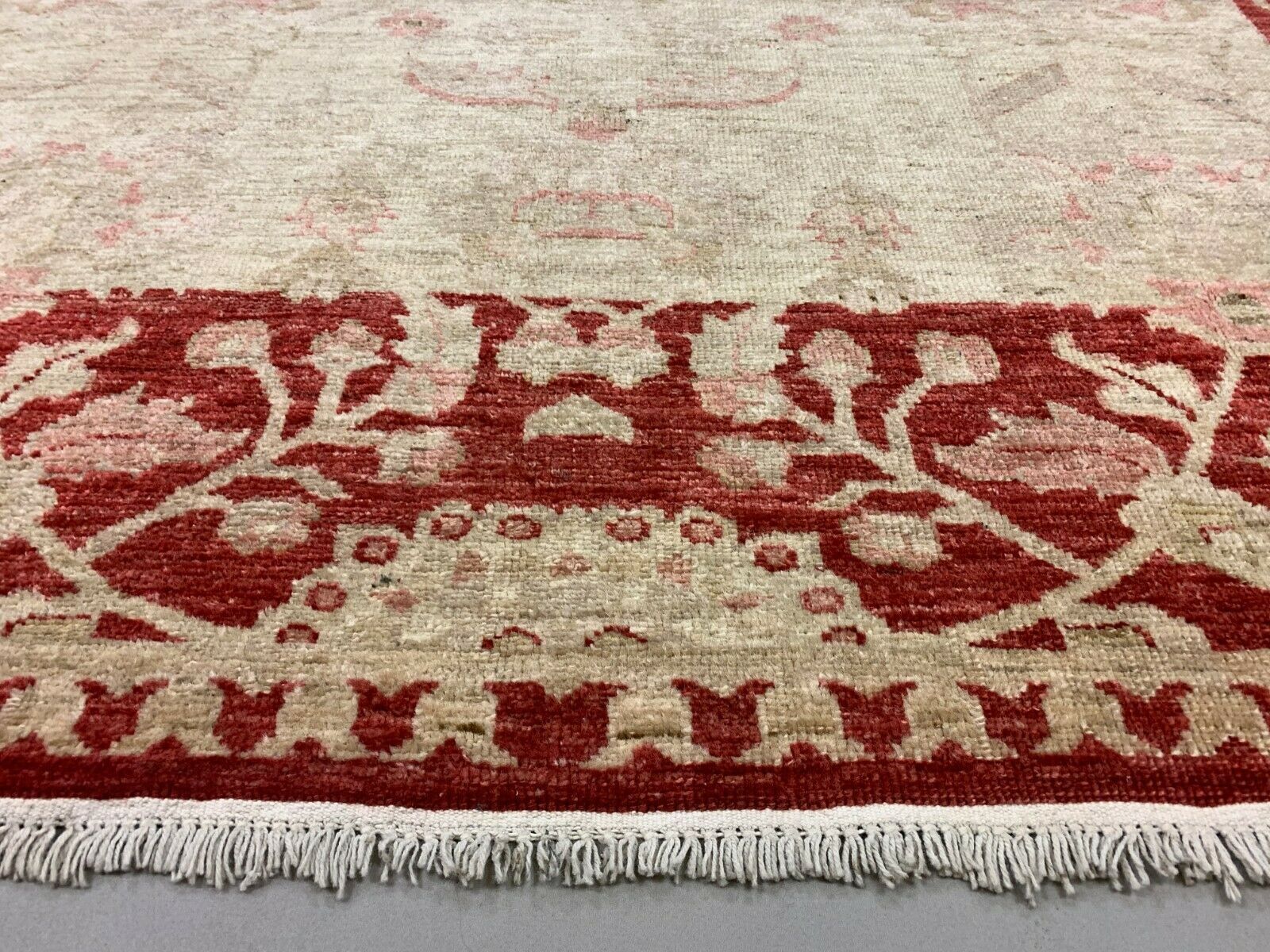 Afghan wool Ziegler rug 313x220 cm