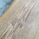 Table basse de ferme rustique chêne type monastère 1950