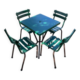 table et chaises bistrot