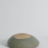 Midcentury-Modern Handmade Stoneware Bowl with Abstract Motif, 1960s