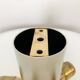 Nickel Plated Sela/ Gela 55 Wall or Ceiling Lamp by Florian Schulz