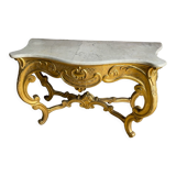 Louis xv 19's style gilded console