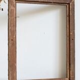 Old gilded frame