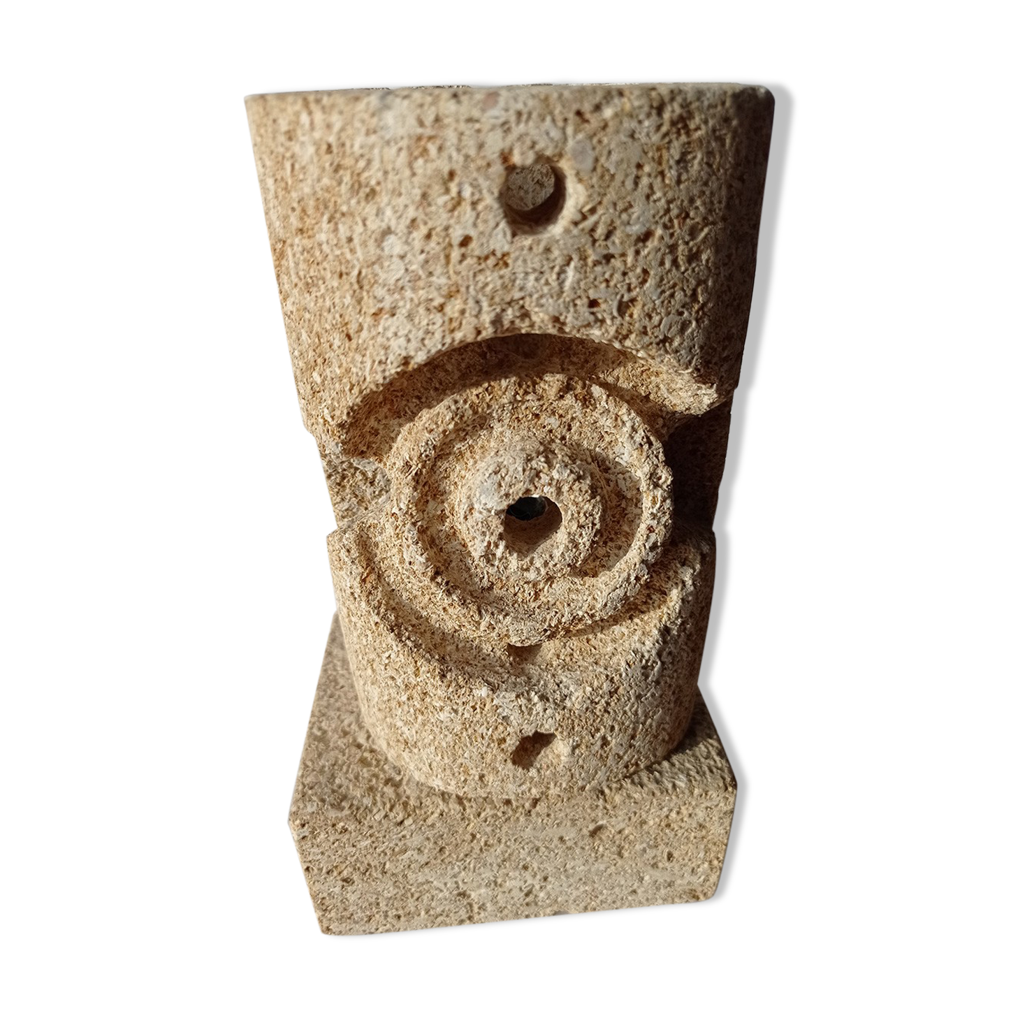 Circa 70 Albert Tormos stone lamp