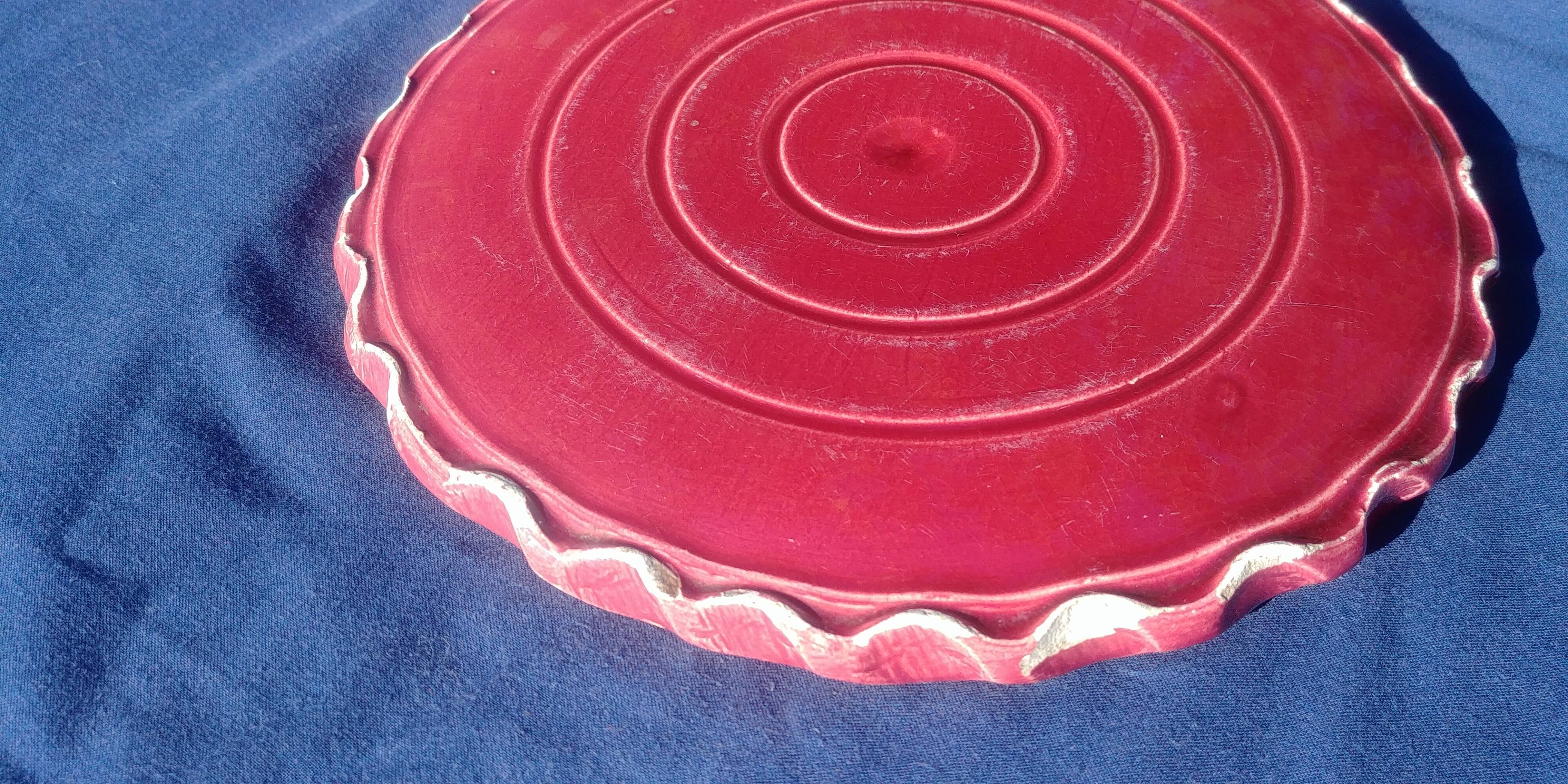 Set of trivets and two coasters Vallauris Grandjean-Jourdan 50-60s