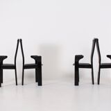 4 postmodernist chairs Pietro Costantini