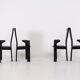 4 postmodernist chairs Pietro Costantini