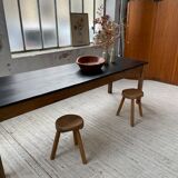 Black pine farm table 250 cm