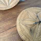 Oak console drapery 1950