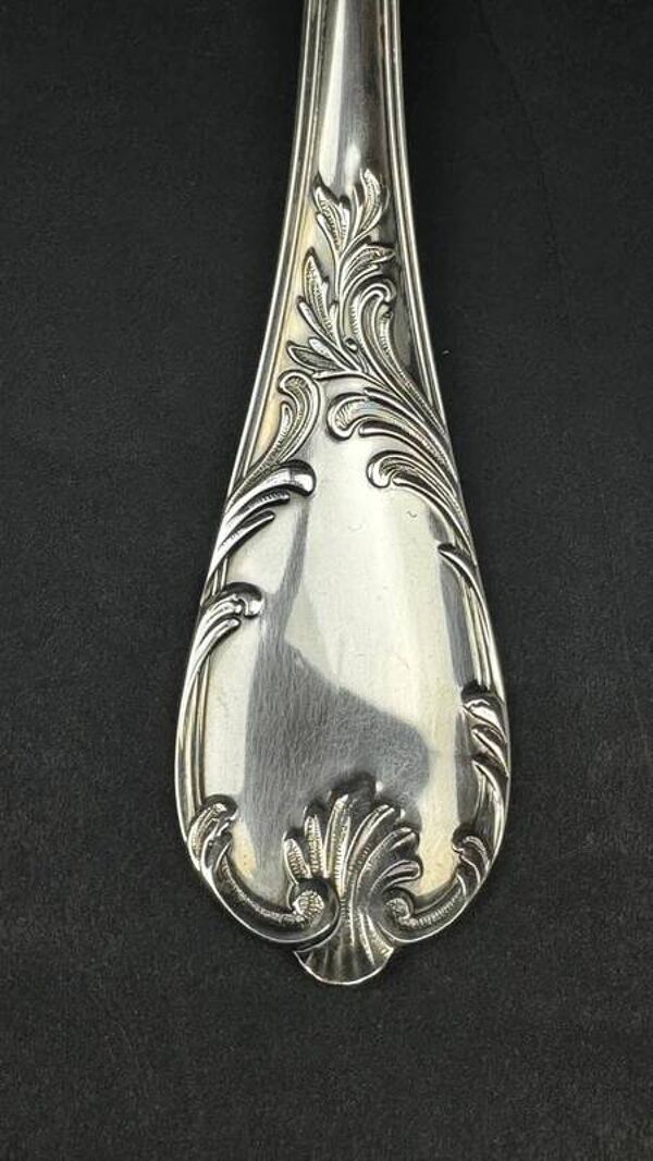 Louche Christofle Marly métal argenté neuve boîte origine années 80