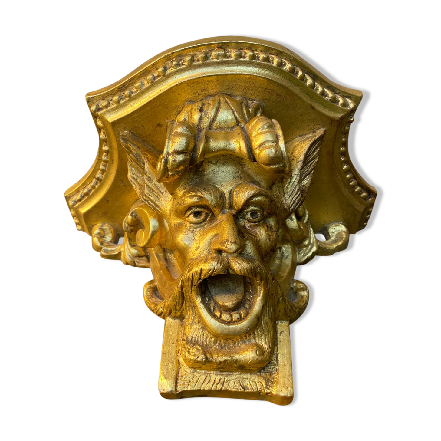 Devil's head wall console