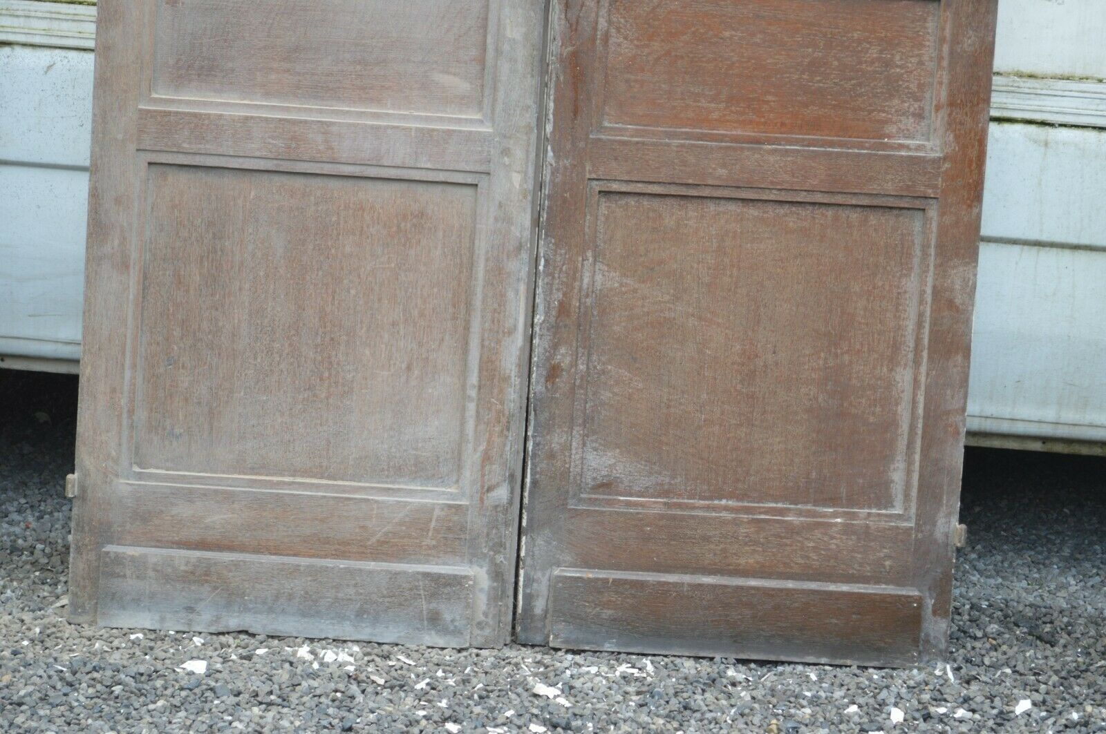 Pair of oak doors