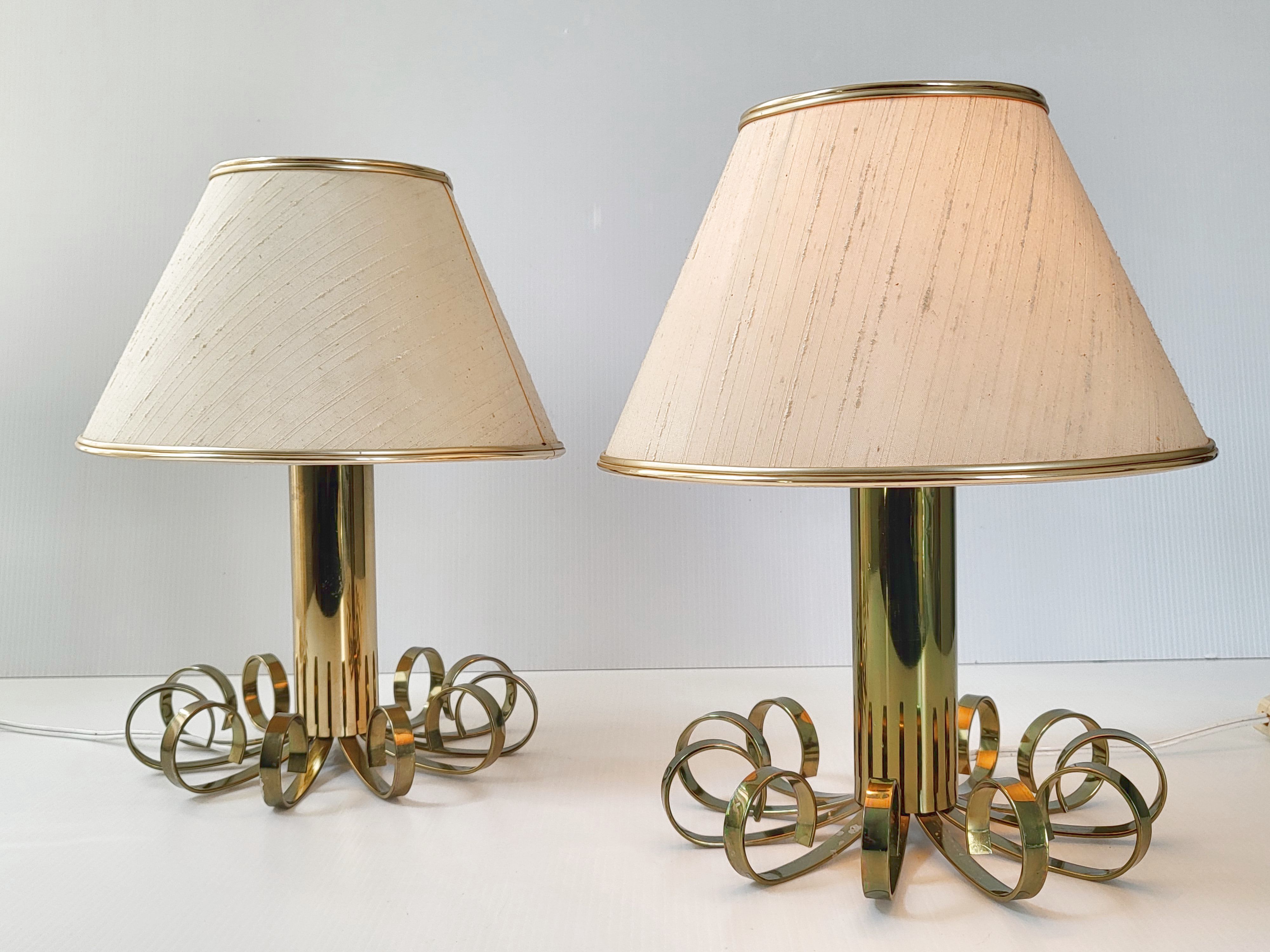 Pair of lamps 1960 vintage
