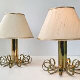 Pair of lamps 1960 vintage
