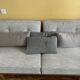 Daubes Stella Knoll - retapissé kvadrat gris