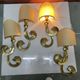 Large Brass Sconces Set of 4 by Hans Möller, Germany, 1960s