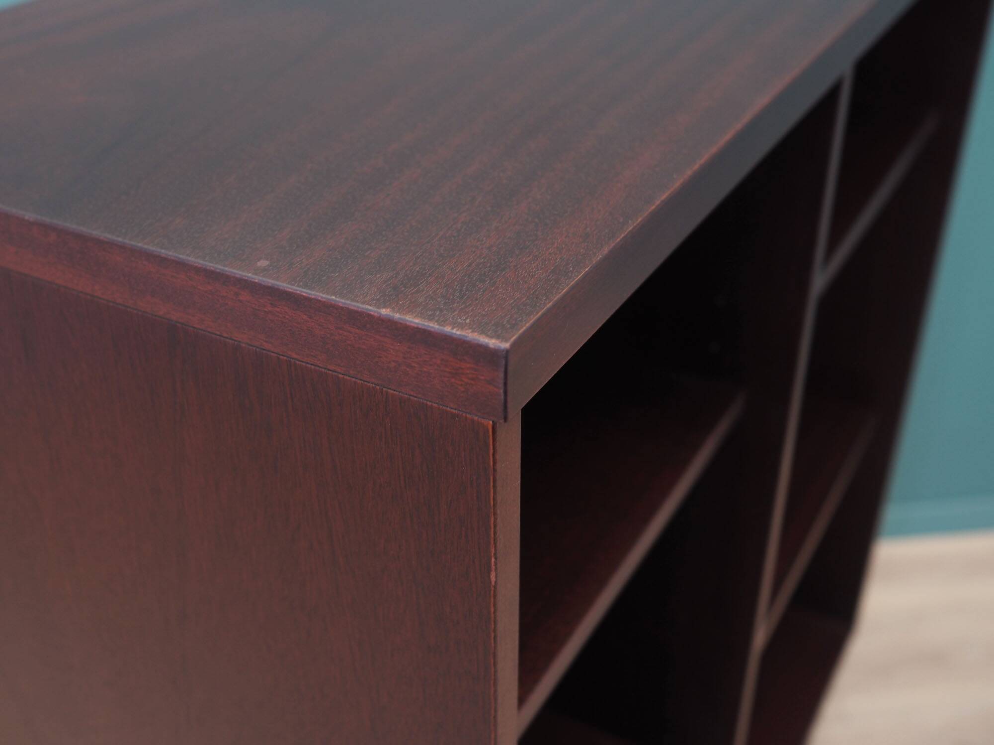 Mahogany bookcase, Swedish design, 1960s, production: Ulferts