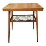 Vintage coffee table, side table, Czech, Dřevopodnik Holešov