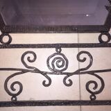 Wrought iron mirror