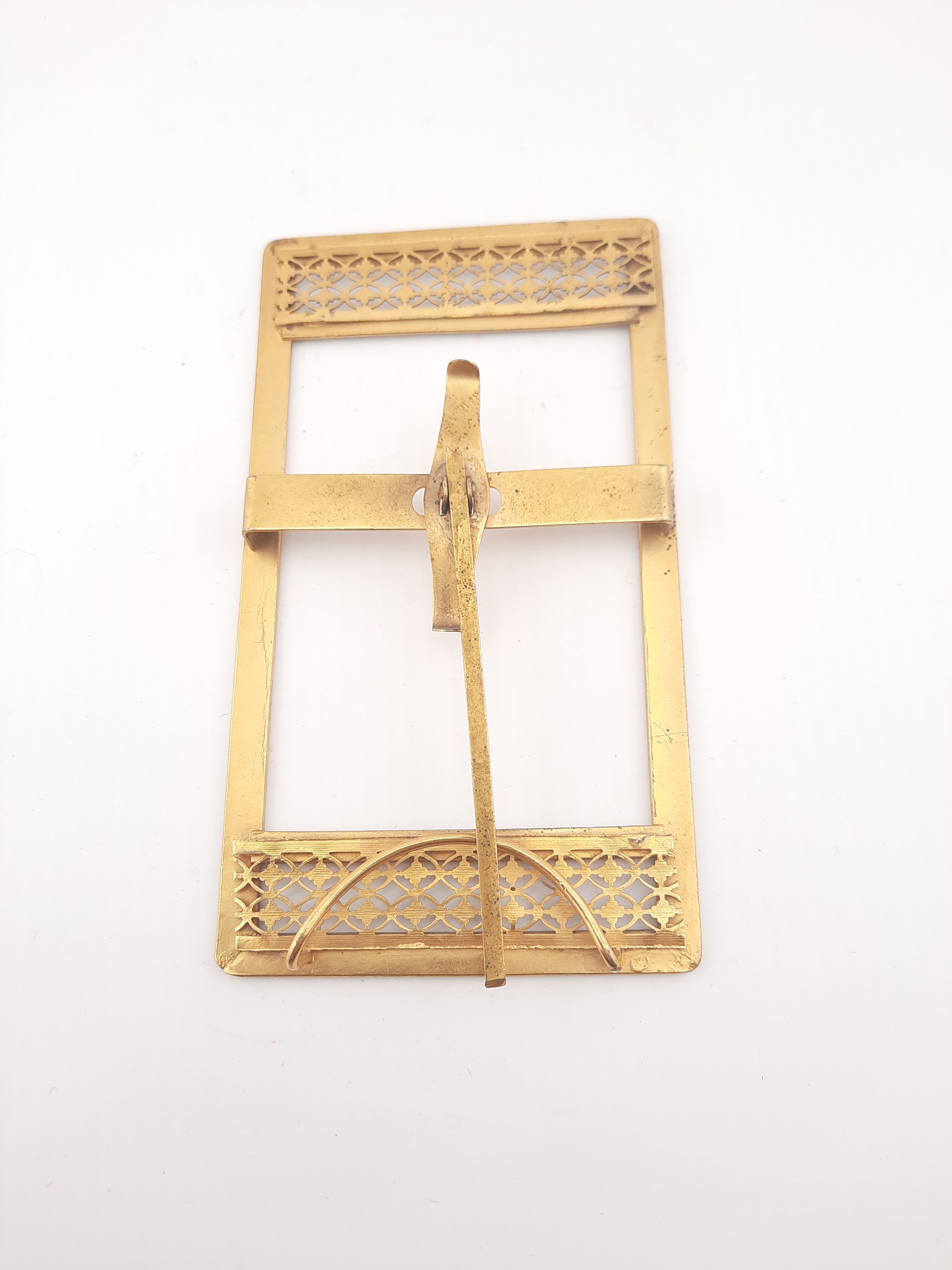Victorian brass photo frame