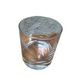 Set of six whiskey glasses