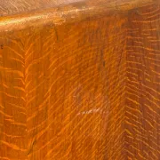 Vintage wooden chest of drawers with tapered legs - 1950s/60s