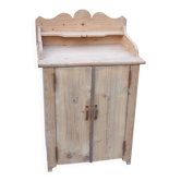 Buffet parisien en bois massif naturel