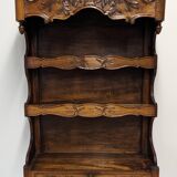 Shelf called "Estagnier Provençal" in Louis XV style walnut