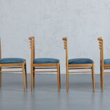 Mid-century dining chairs, Denmark, 1970s, set of 4