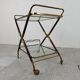Vintage italian serving trolley style Cesare Lacca, 1950s
