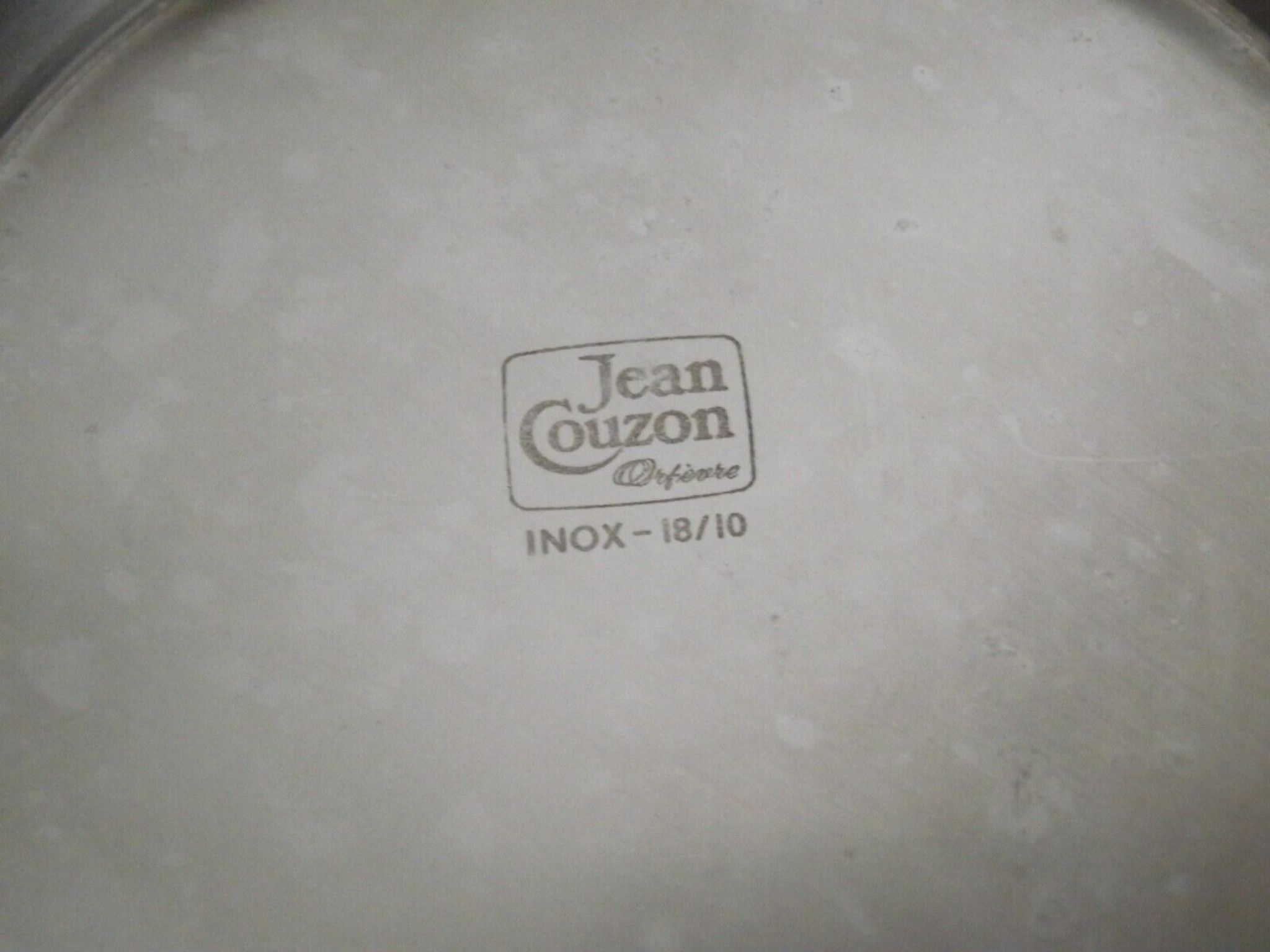 Seau à Champagne Jean Couzon Silver Inox avec poignées fixes 4428