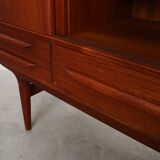 Teak highboard, Danish design, 1960s, designer: Johannes Andersen