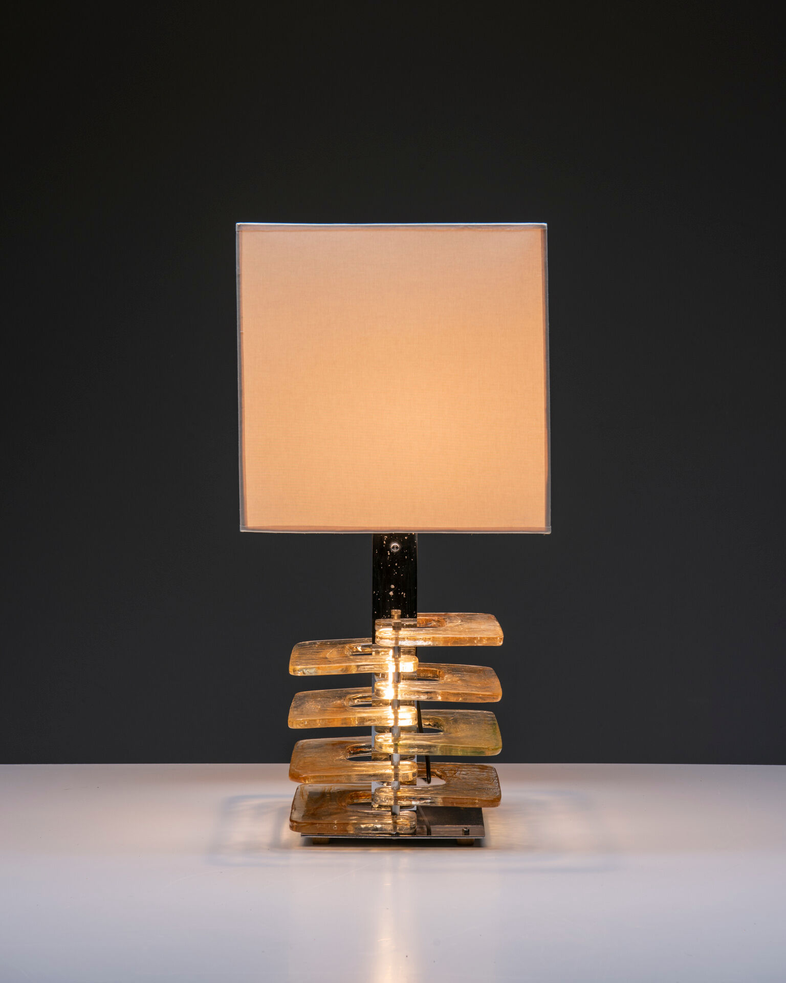 Table lamp with Murano glass base 1960s