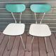 Pair of formica chairs