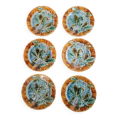 Assiettes Sarreguemines fin XIXème