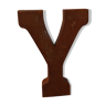 "y" iron industrial letter