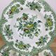 4 assiettes creuses Wedgwood Oriental Pheasants vert