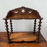 Old spool shelf