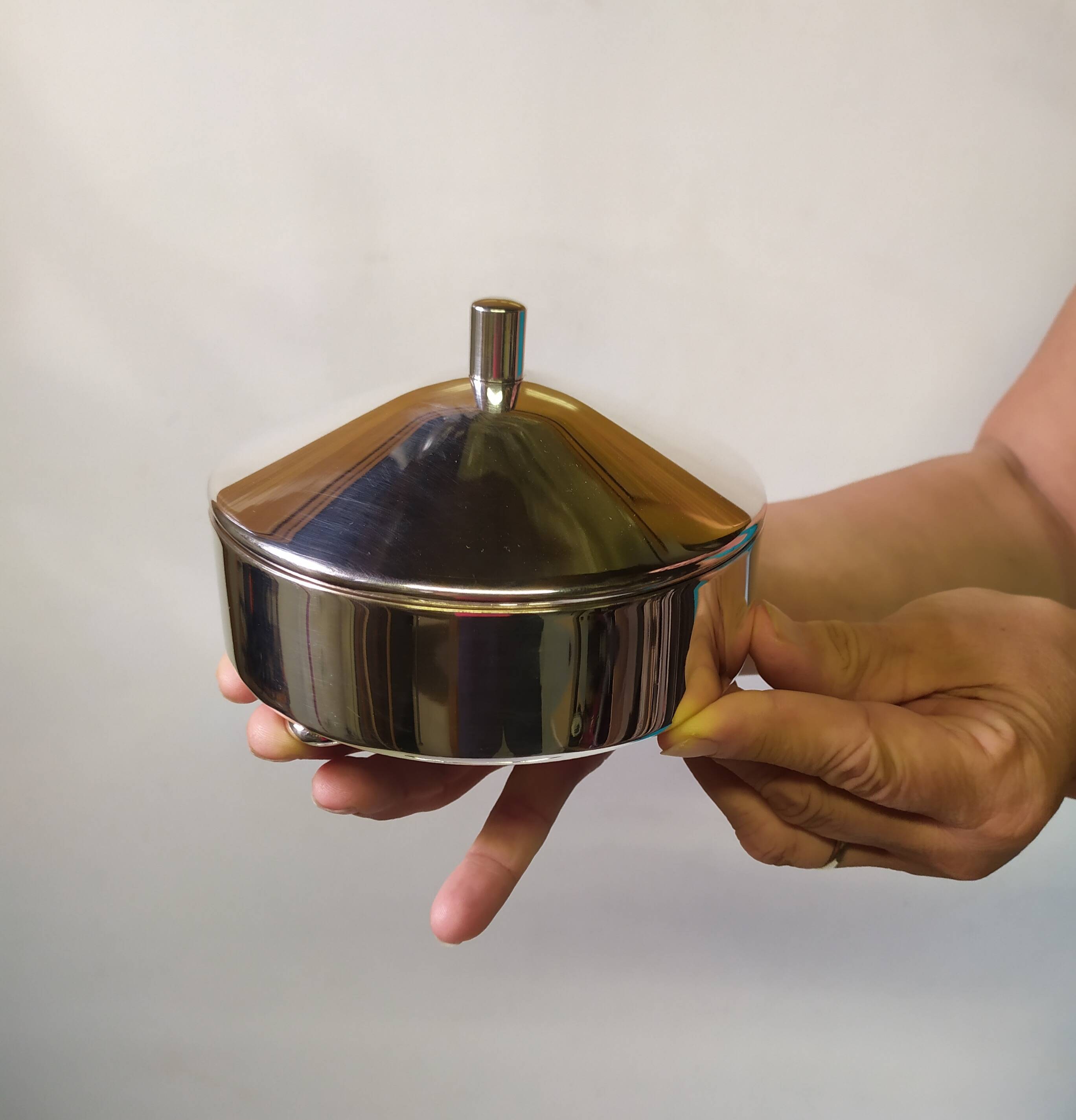 Lino Sabattini objects for Christofle, 1970s, set of 3