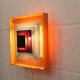 Vintage Danish Kvadrille Wall Lamp by Bent Karlby for Lyfa, Denmark, 1970s