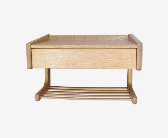 Étagère tablette murale scandinave en chêne