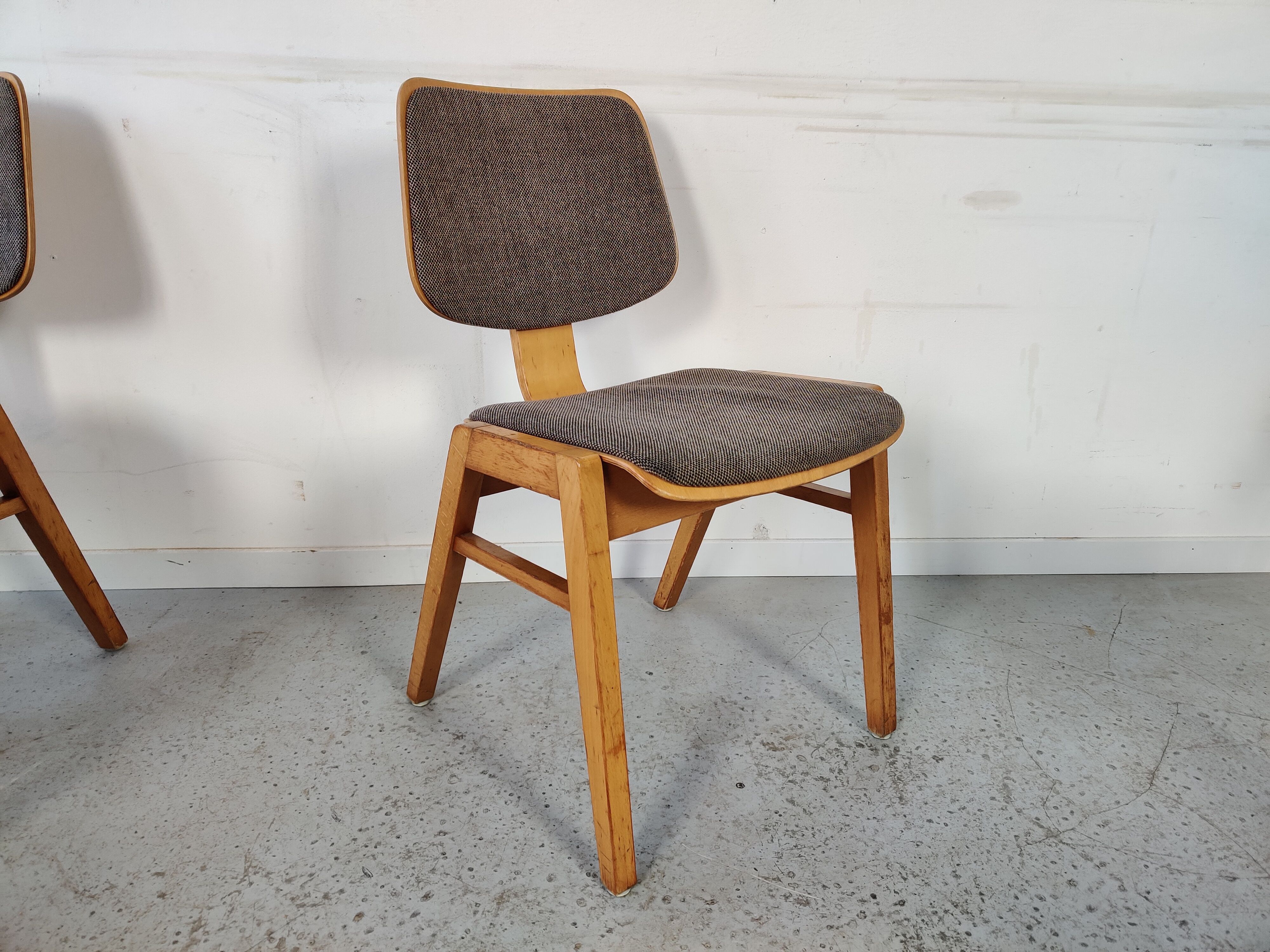 6 vintage Scandinavian chairs 70s