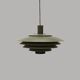 Unique green-coloured Nordic pendant lamp by Form Light model 52610, Denmark.