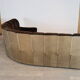 Midcentury seventies ‘snake harmonica’ modular sofa